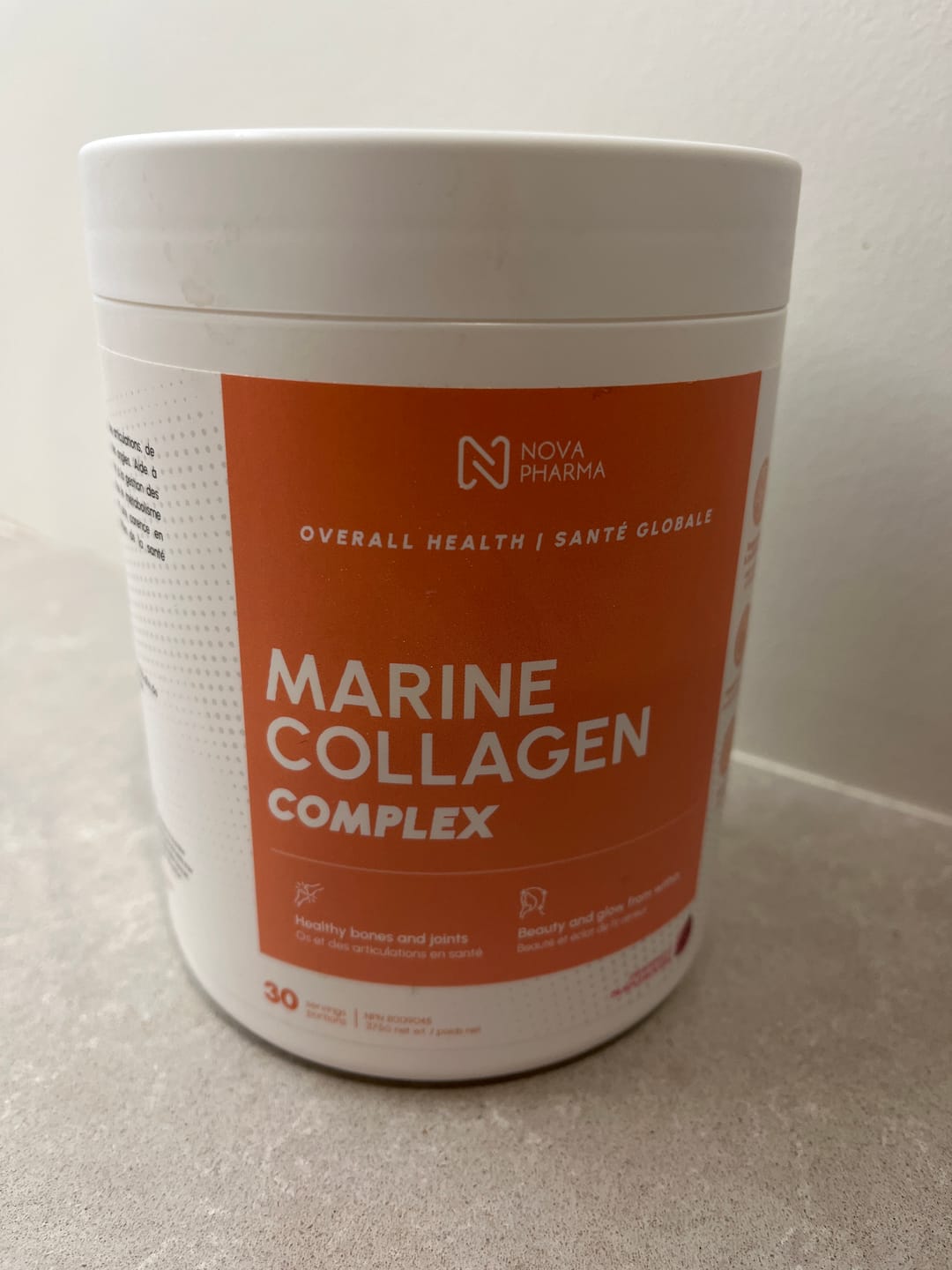 Customer photo review of Nova Pharma - Collagène Marin - 375g
