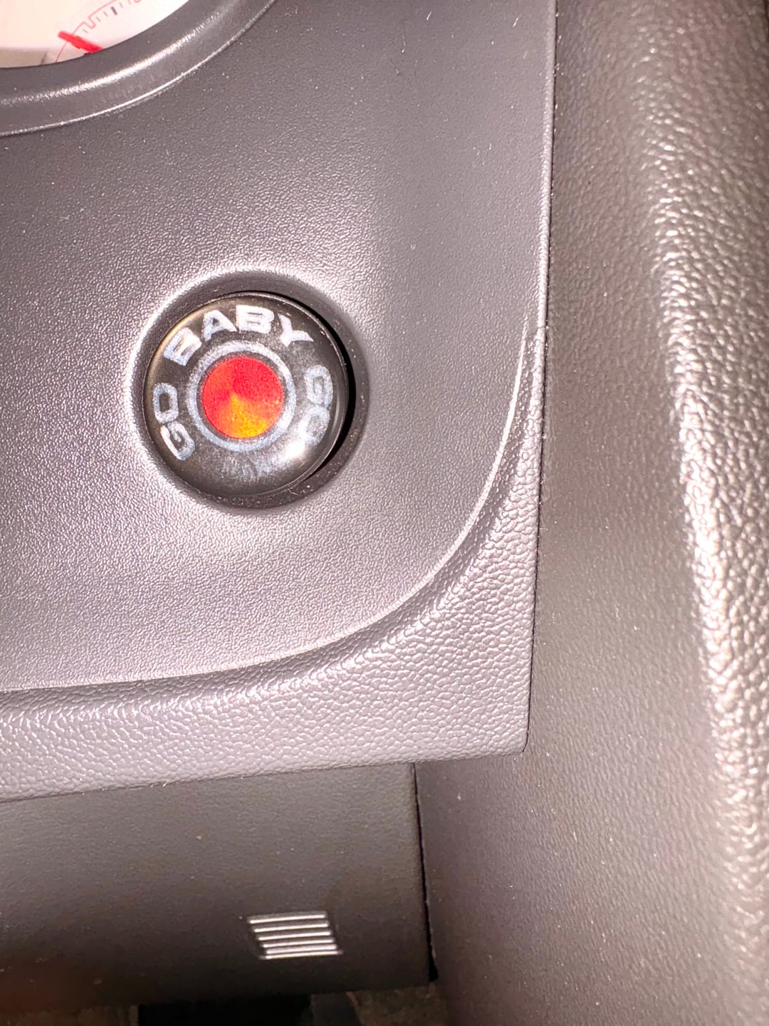 Customer photo review of "Go Baby Go" Start Button