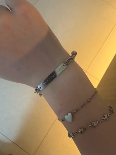 Customer photo review of Growing Garden Charm Bracelet