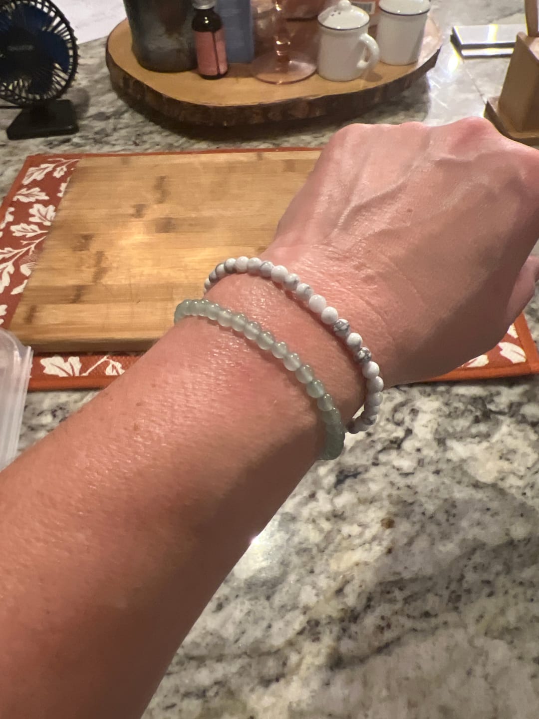 Customer photo review of Aventurine Bracelet Mini