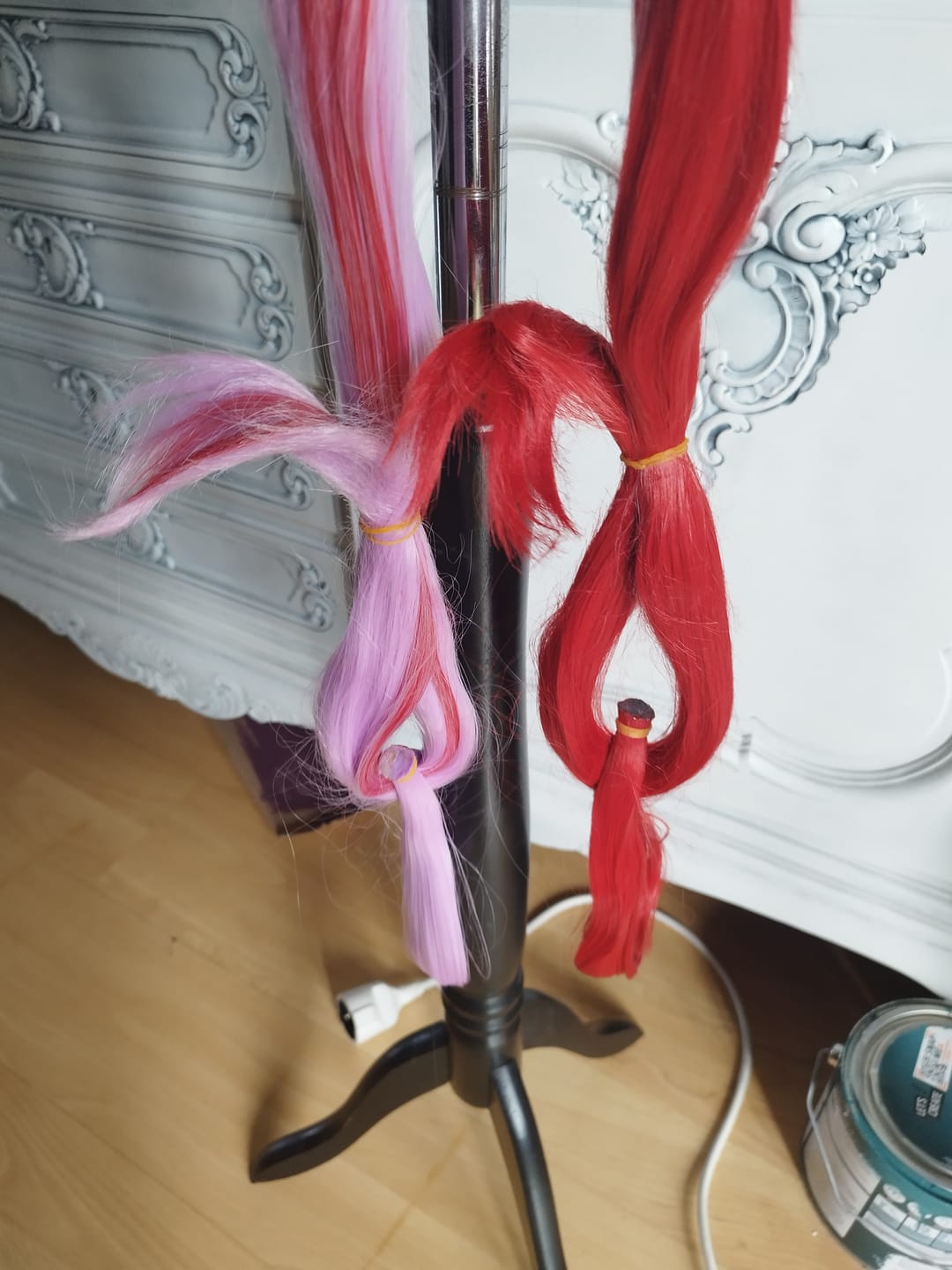 Customer photo review of One Piece Movie Red UTA Perücke Hitzebeständiges Haar Karneval Halloween Party Requisiten