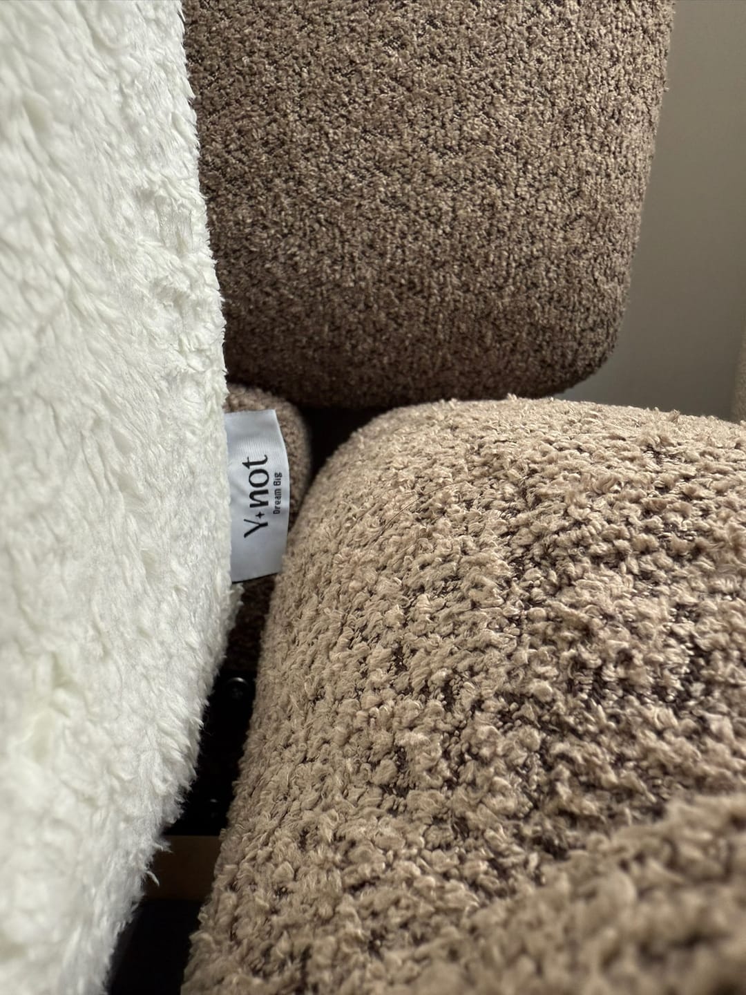 Customer photo review of Matras Hoeslaken Teddy - Cappuccino White
