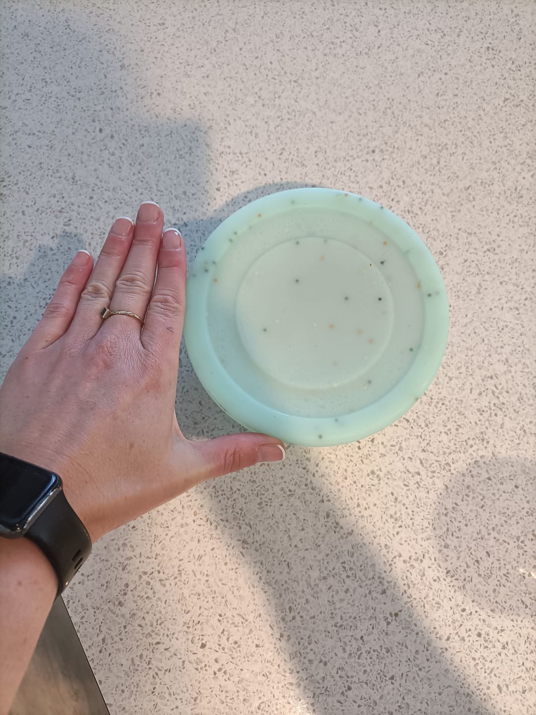 Customer photo review of Large Round Container