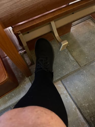 Customer photo review of Performance Eucalyptus Compression Socks