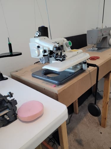 Customer photo review of SPEEDWAY SW 500 e Portable Blindstich