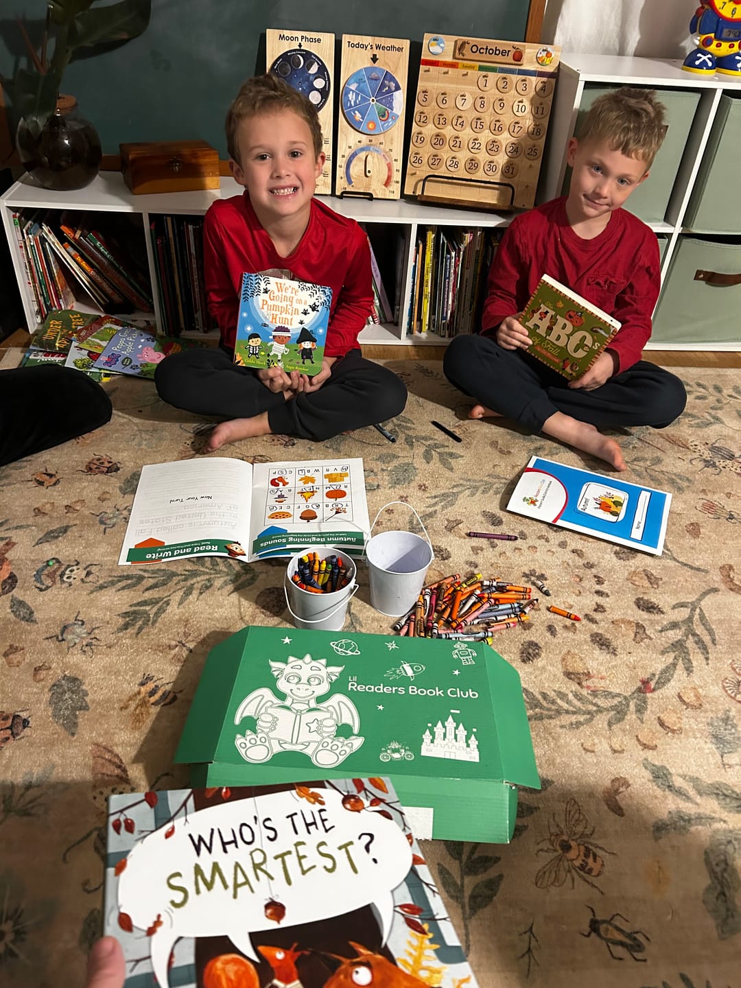 Customer photo review of [SCHOOLS] Lil Readers Book Club [3 Month Prepay]