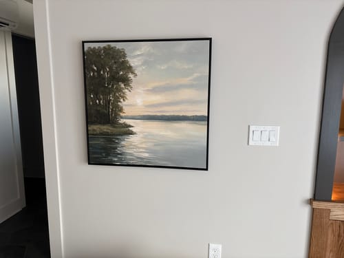 Customer photo review of Modern Abstract Painting #ABLS40