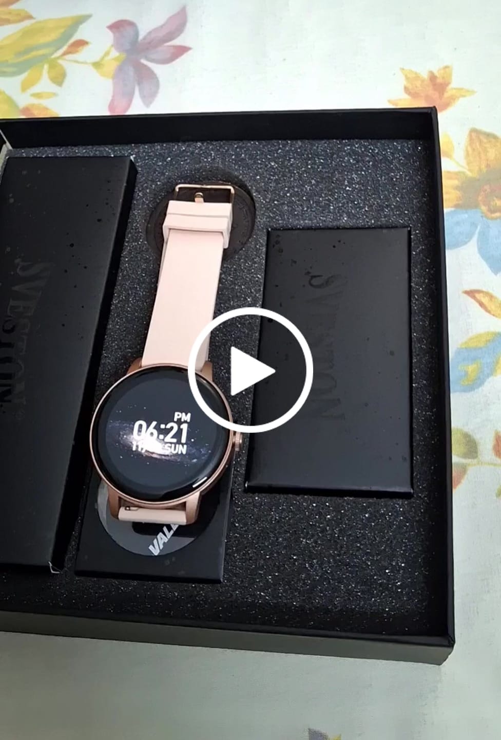 Customer video review of Valentina Smartwatch
