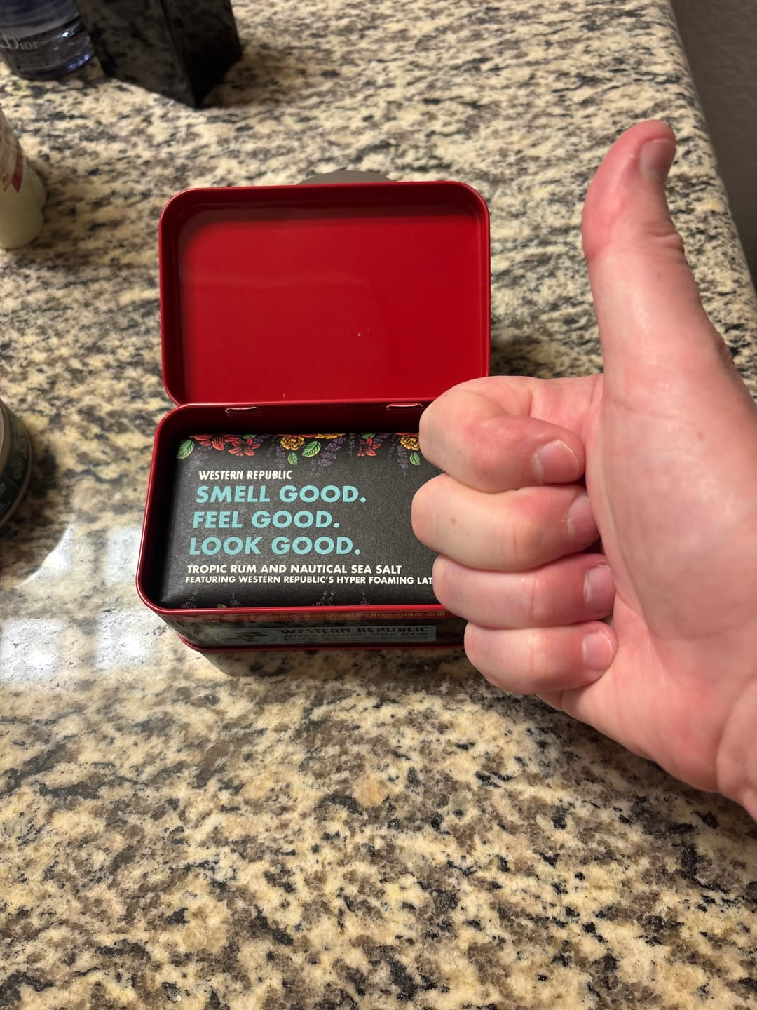 Customer photo review of Soap Bar Double Scent Starter Kit