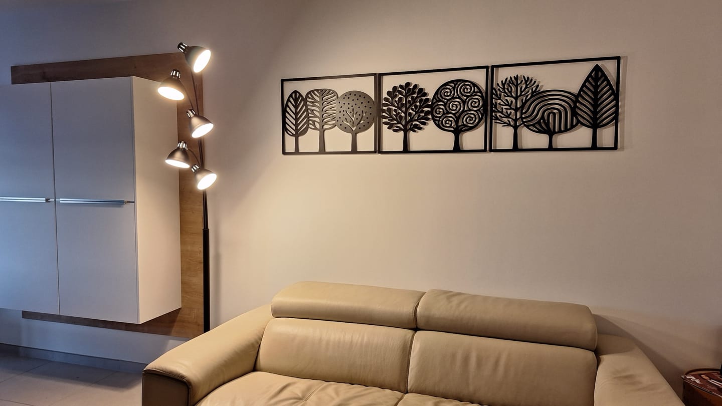 Customer photo review of Triptyque déco murale en métal - Forêt de bonbon (V.02)