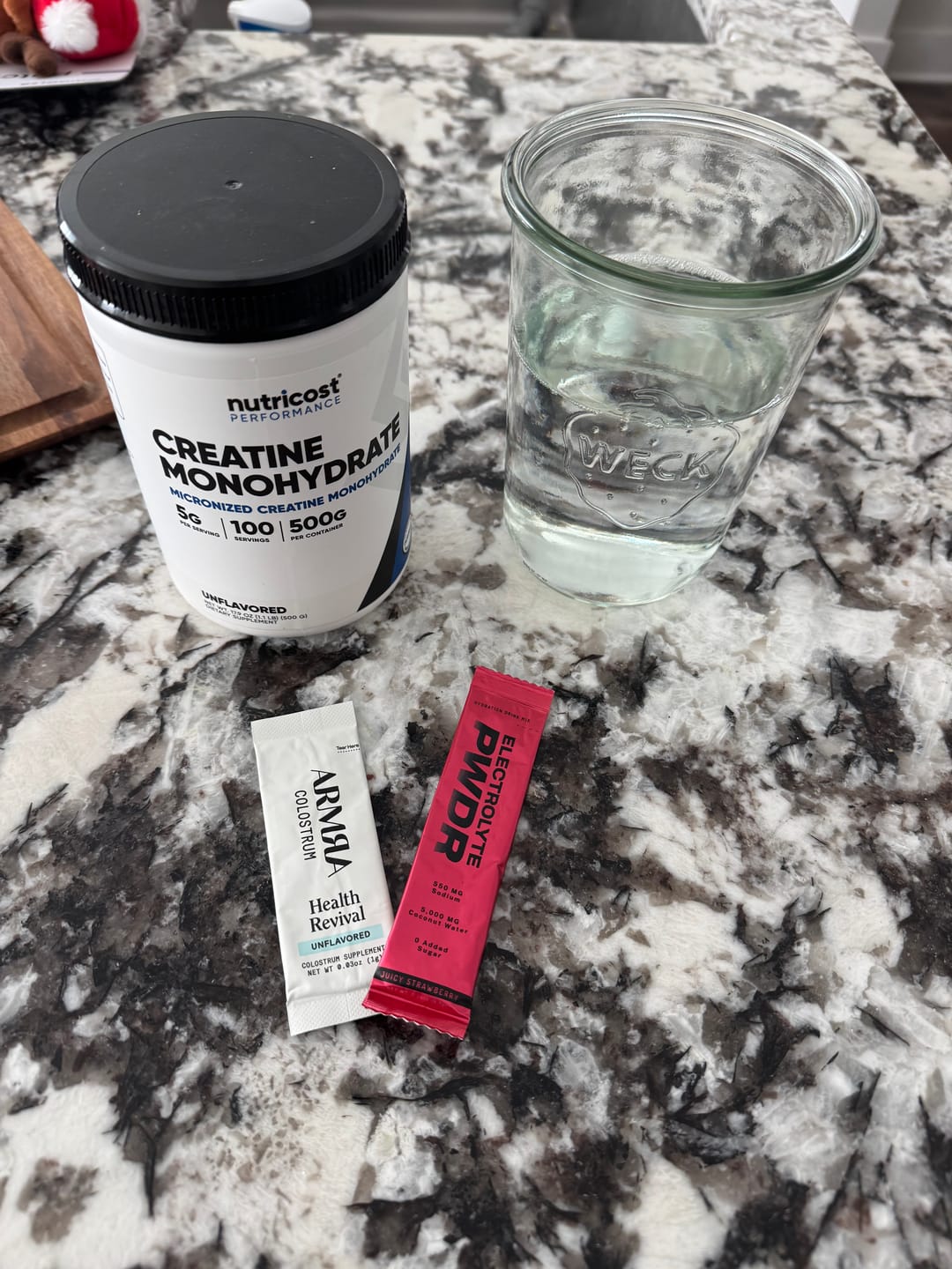 Customer photo review of ELECTROLYTE PWDR