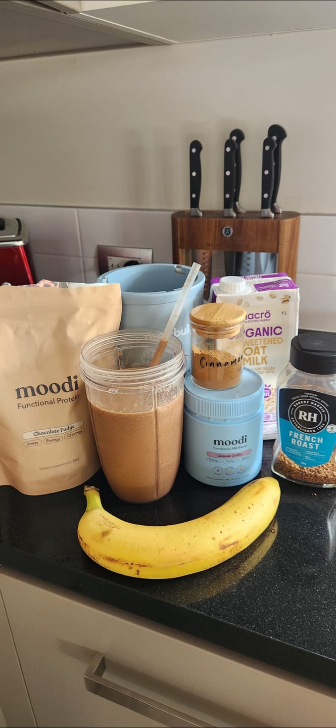 Customer photo review of Blends with Benefits Tumbler