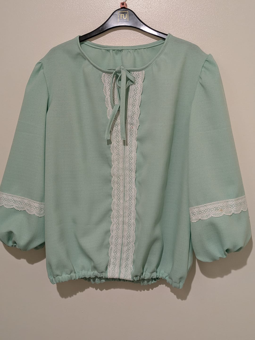 Customer photo review of Special Offer Linen Look Polyester Fabric