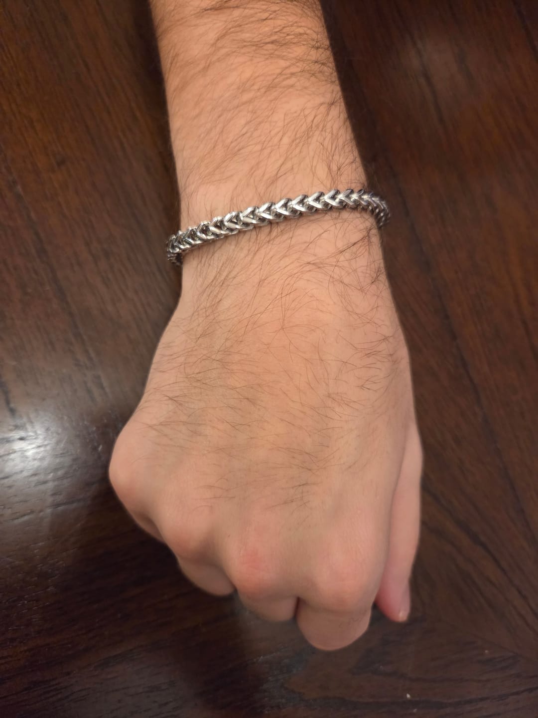 Customer photo review of 5mm Franco Link Bracelet
