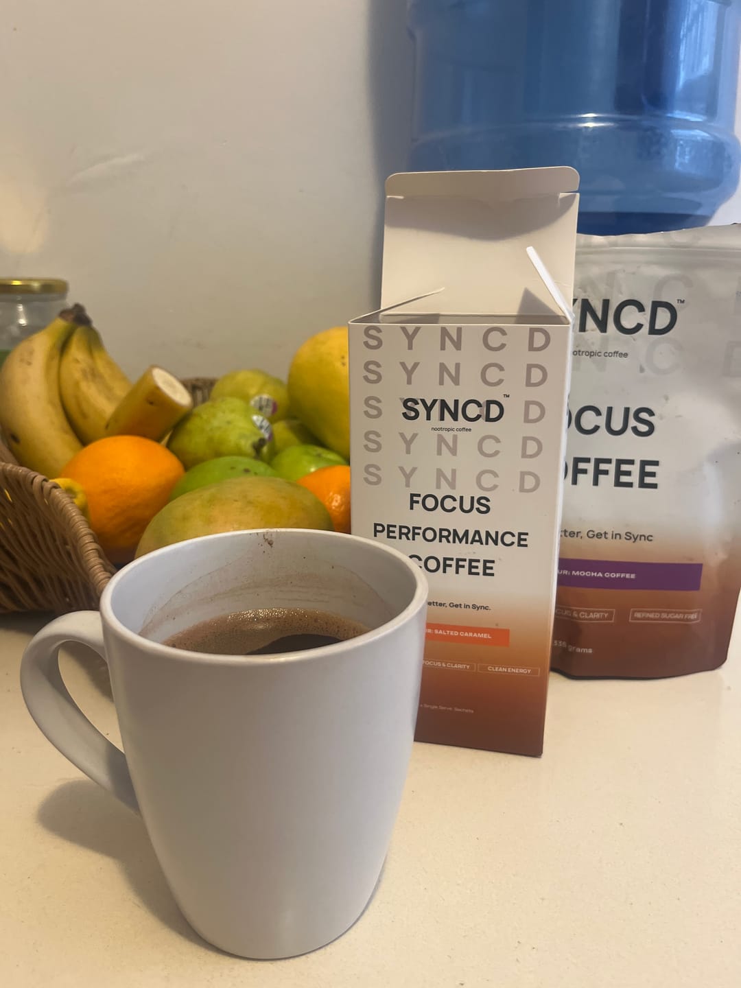 Customer photo review of Focus Performance Coffee