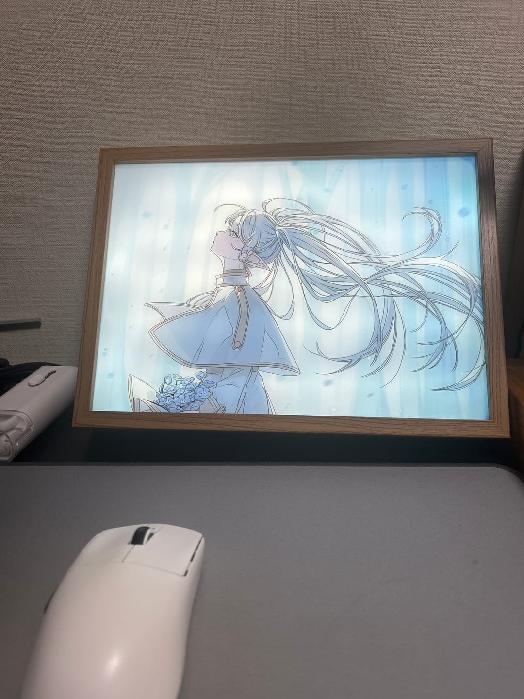 Customer photo review of Anime Acrylic Panel – For Light Painting