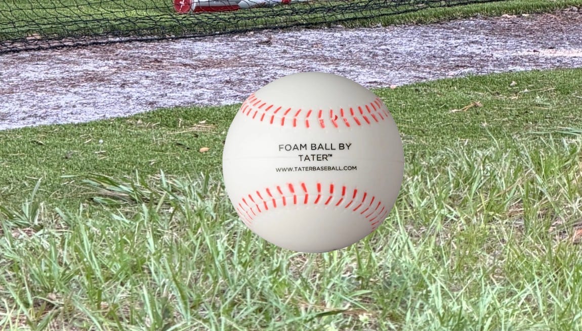 Customer photo review of Tater™ Foam Ball by Tater Baseball™