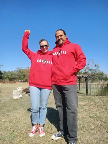 Customer photo review of Air Charlie Hoodie