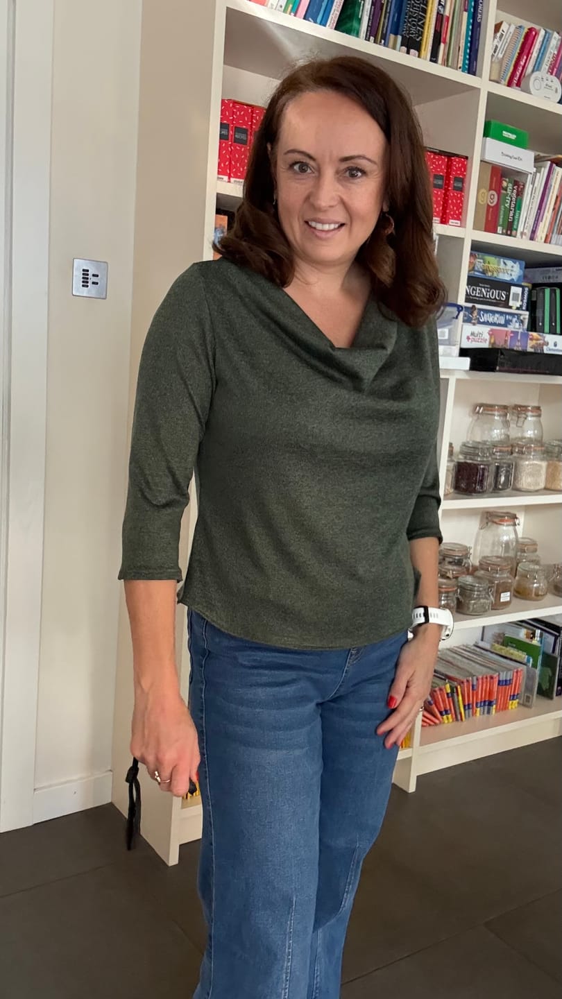 Customer photo review of Melange Knit Fabric