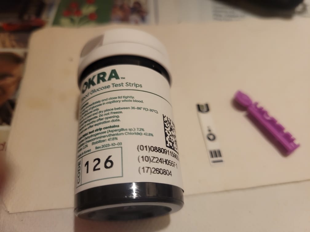 Customer photo review of OKRA Refill Kit (for 100 tests)