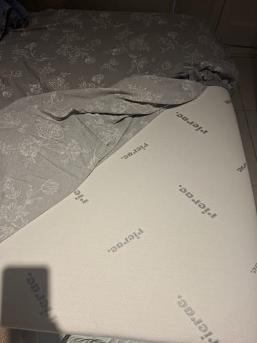 Customer photo review of Memory Foam Topper Mattress