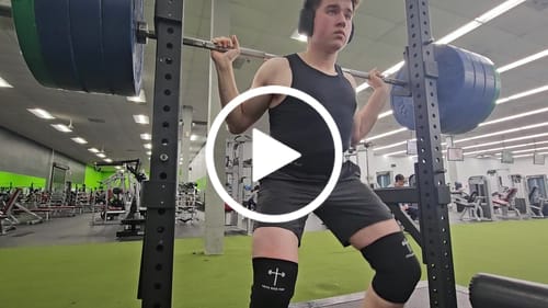 Customer video review of Knee Sleeves