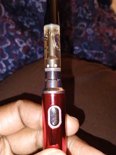 Customer photo review of 1 Gram THC-P Blend Vape Cartridge | Lemon Drop - Sativa