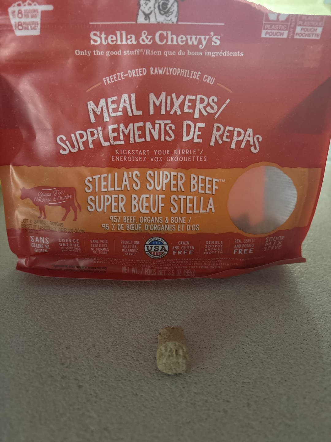 Customer photo review of Stella & Chewy's - Meal Mixers pour chien