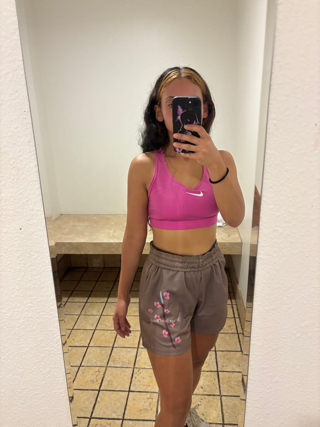 Customer photo review of Blaze Katana Mesh Shorts - Brown