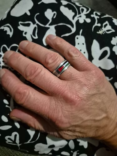 Customer photo review of Palestine Heritage Ring