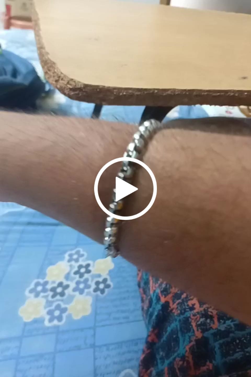 Customer video review of Silver Ball Chain Bracelet