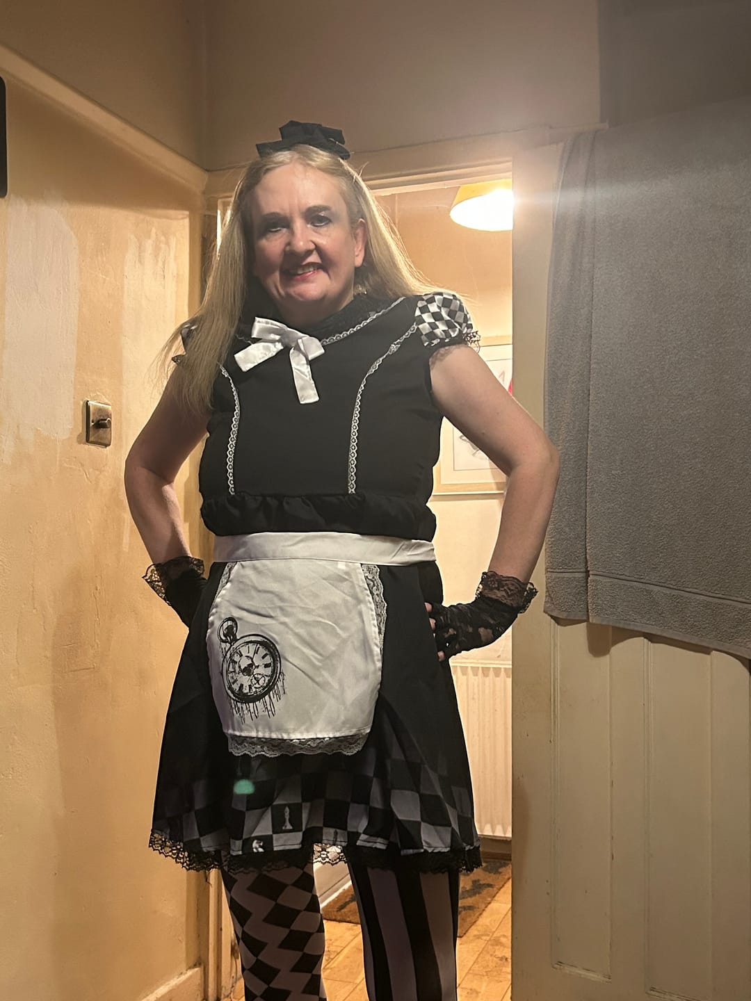 Customer photo review of Gothic Alice Costume, Black