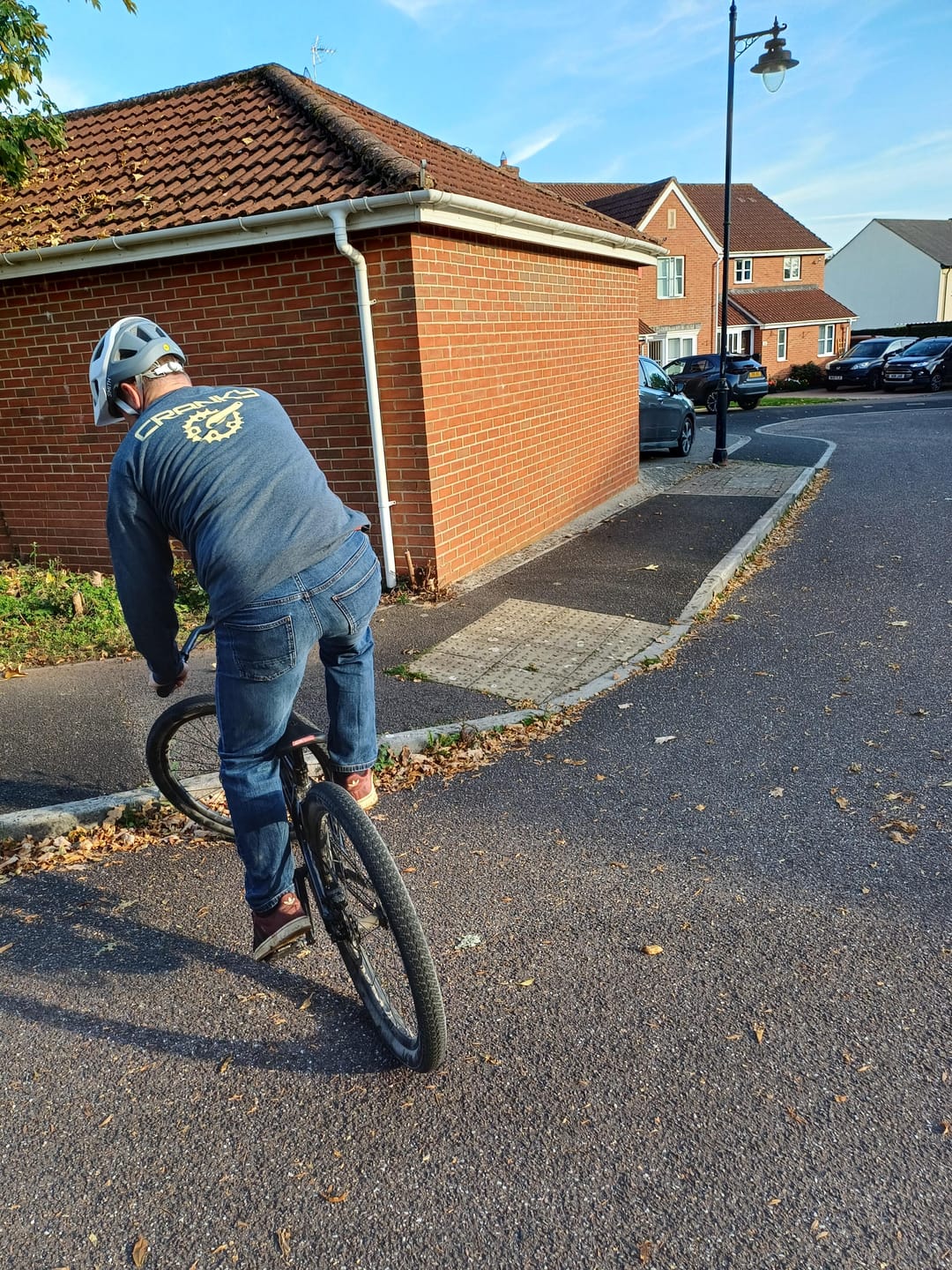 Customer photo review of Cranky Long Sleeve Tee