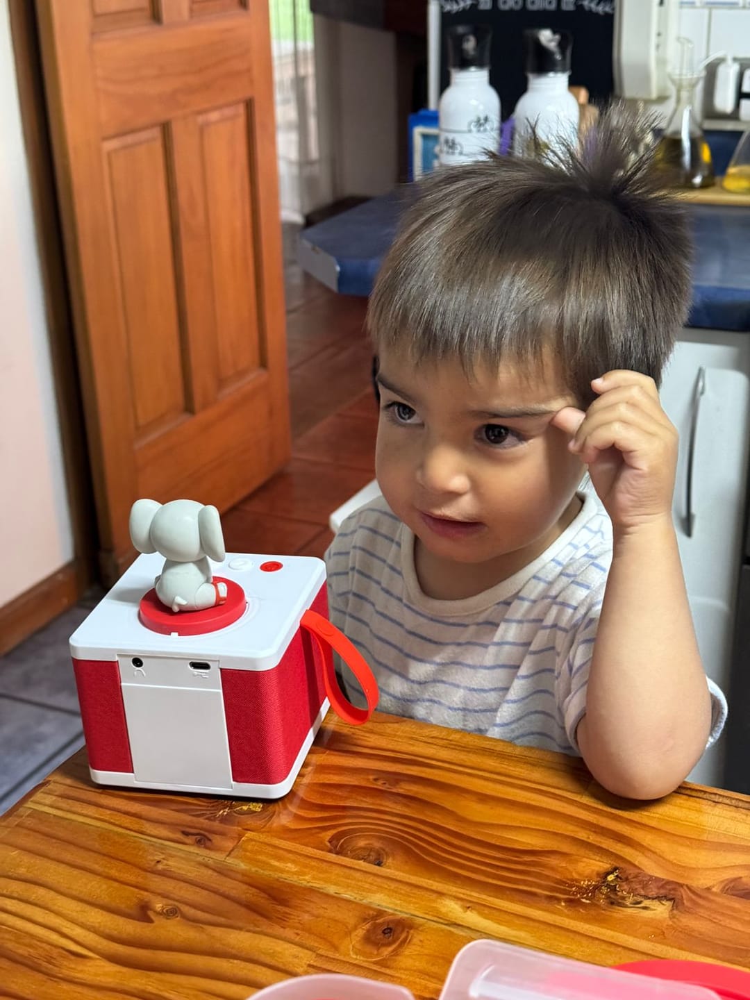 Customer photo review of Cuentacuentos Starter Set Blanco Ele el Elefante - Faba