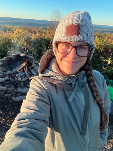Customer photo review of Mamalila Boston Agave Maternity and Babywearing Jacket