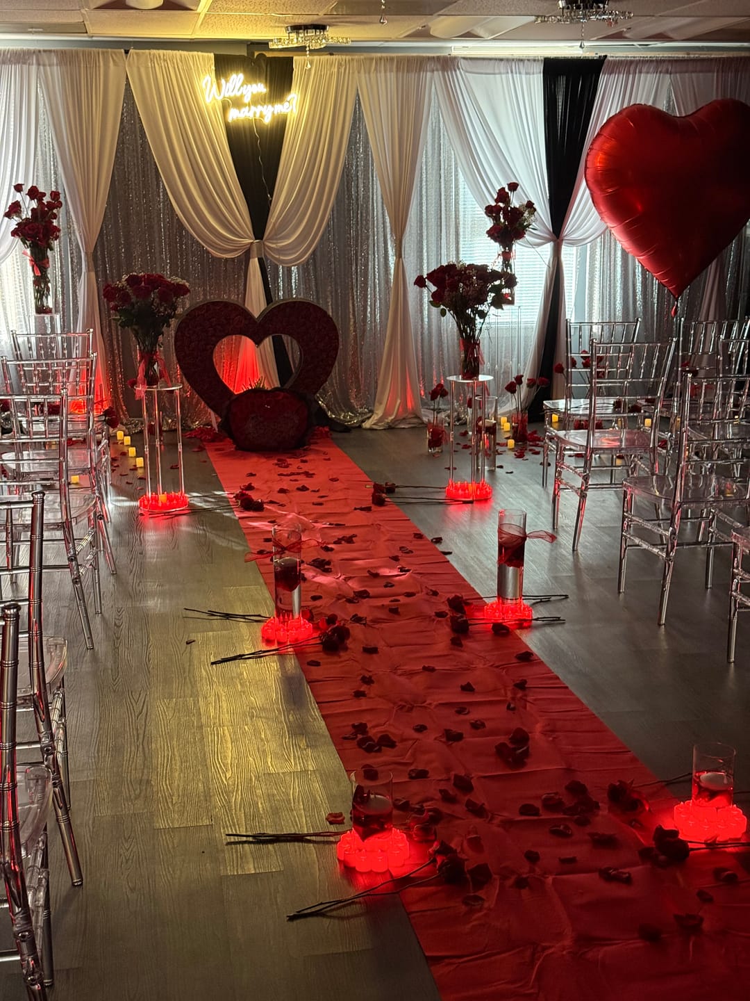 Customer photo review of Red Rose Petals