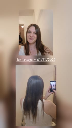Customer photo review of Kit Lissage Brésilien le Café Vert