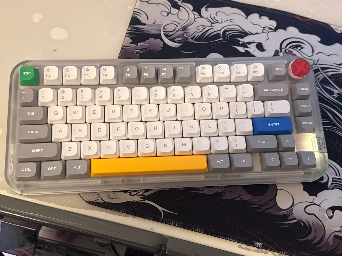 Customer photo review of NuPhy Kick75 Hybrid Mekanik Klavye