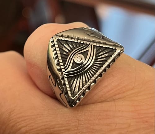 Customer photo review of ALL SEEING PYRAMID.