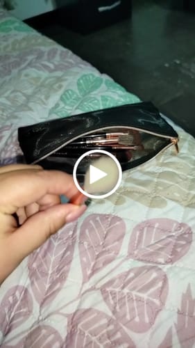 Customer video review of KIT DE BROCHAS GLAM ROSE X8