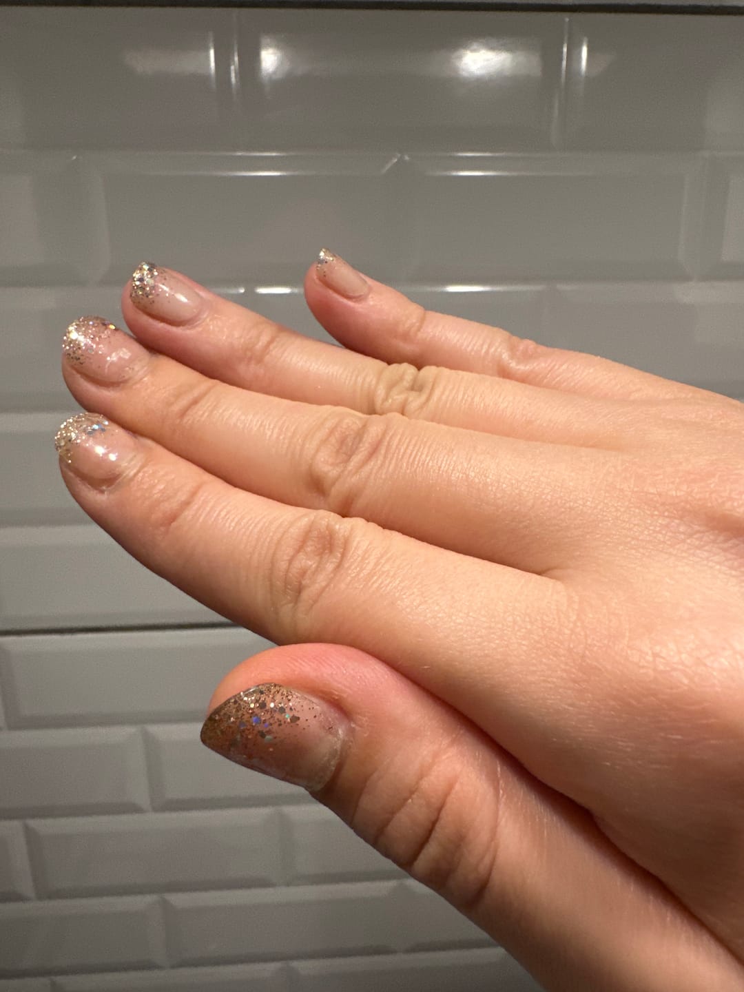Customer photo review of N Sparkle Glam Jel Tırnak 30 Adet, 2 Kullanım