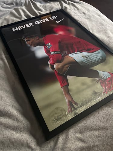 Customer photo review of Cristiano Ronaldo - Never Give Up