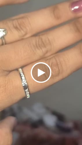 Customer video review of Silver Deeply in Love Ring