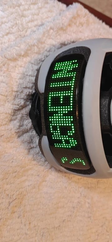 Customer photo review of Casque vélo LED connecté ShineControl