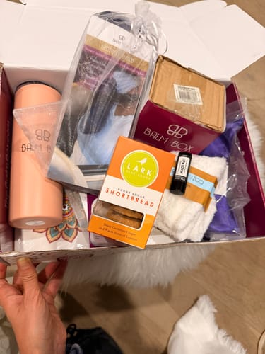 Customer photo review of The Best Cancer Care Box