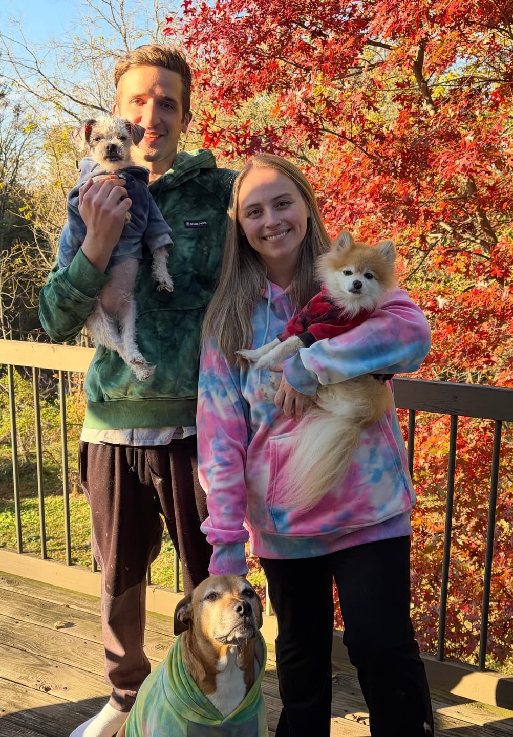 Customer photo review of Velvet Human Hoodie - Snow Cone