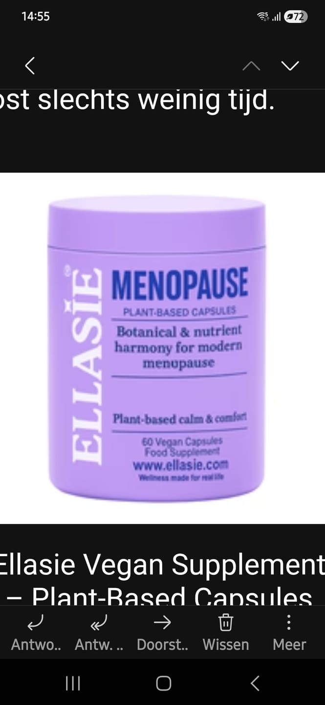 Customer photo review of Ellasie Vegan Supplement – Plant-Based Capsules with Botanicals & Vitamins