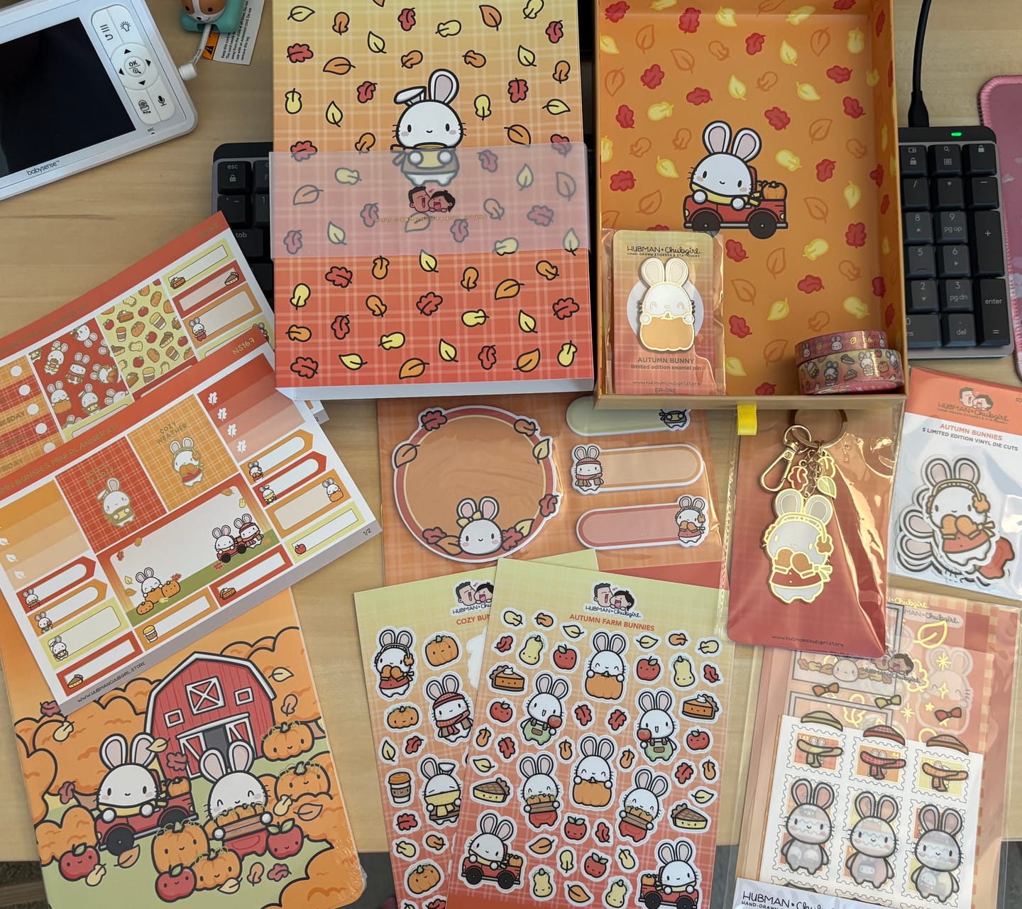 Customer photo review of Autumn Bunnies Box Set