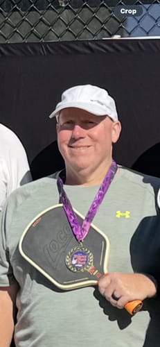 Customer photo review of Loco 16mm Pickleball Paddle- Hybrid (PRE-ORDER) (READ DESCRIPTION)