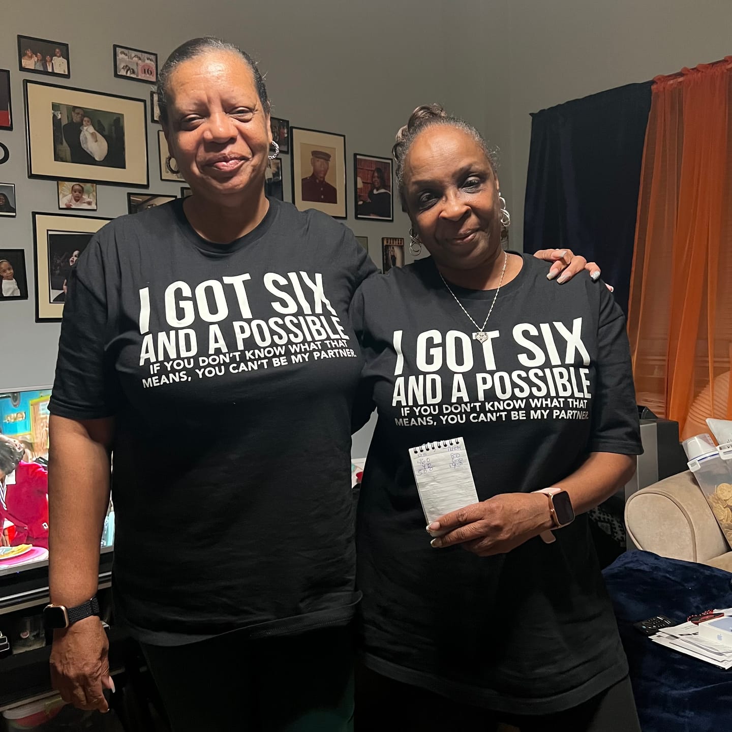 Customer photo review of Six & A Possible